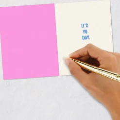 Treat Yo Self Funny Birthday Card
