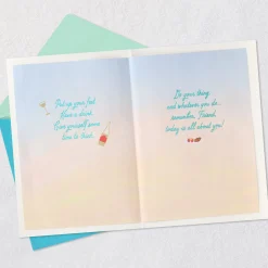 Treat Yourself Birthday Card for Friend