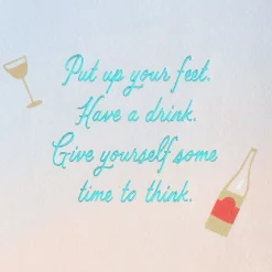 Treat Yourself Birthday Card for Friend