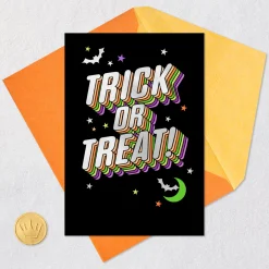 Trick or Treat Halloween Card for Kids