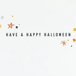 Trick or Treat Halloween Icons Halloween Card