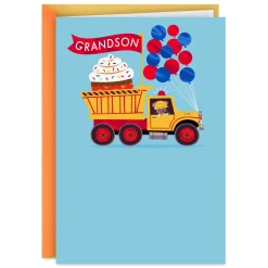 Truckload of Love Birthday Card for Grandson