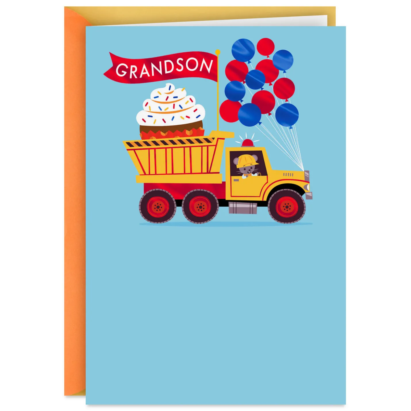 Truckload of Love Birthday Card for Grandson
