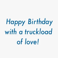 Truckload of Love Birthday Card for Grandson
