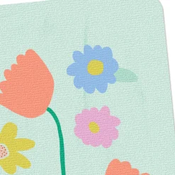 Tulips and Spring Flowers Blank Card