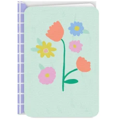 Tulips and Spring Flowers Blank Card