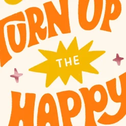 Turn Up the Happy Venmo Birthday Card
