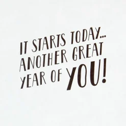 UNICEF Another Great Year of You Birthday Card
