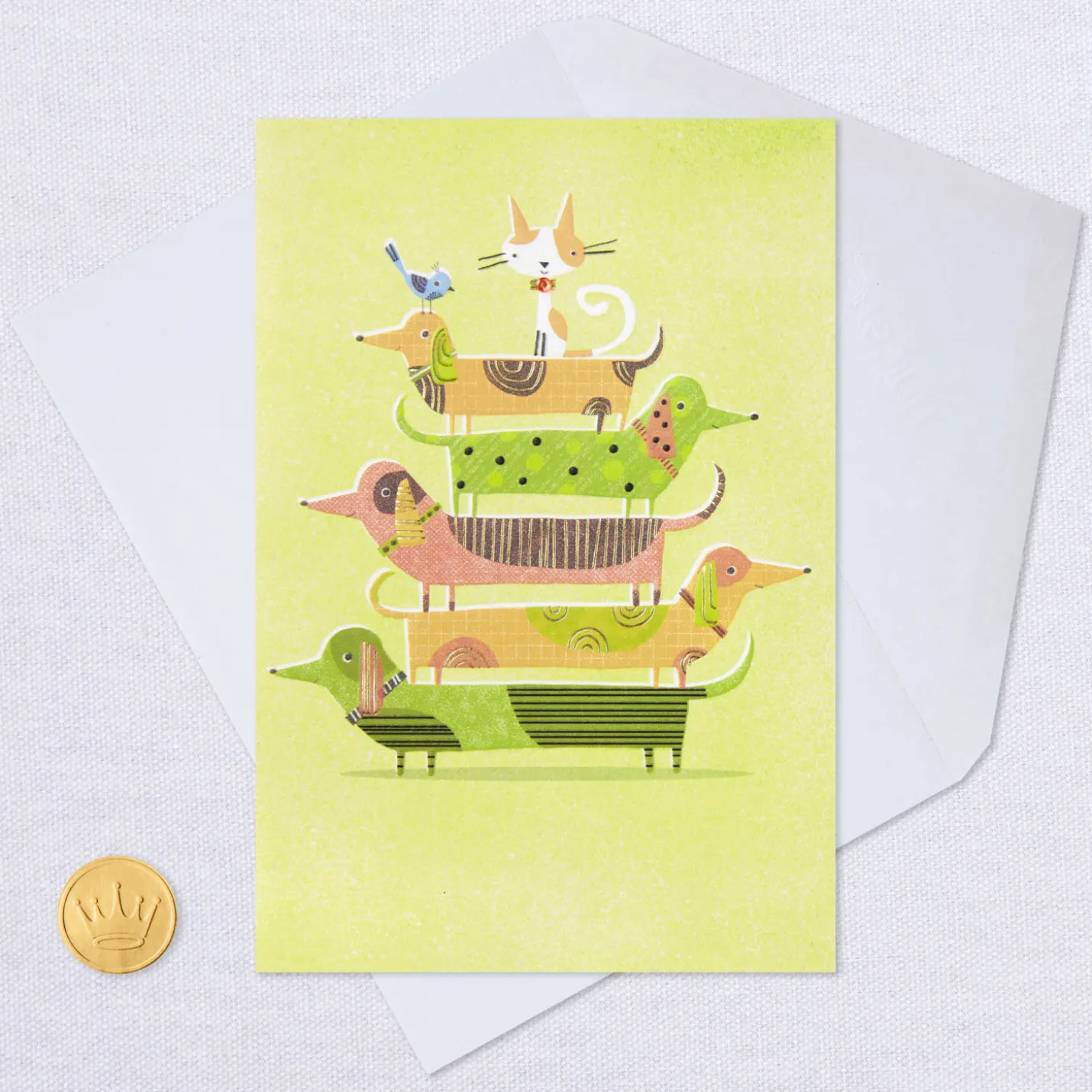UNICEF Pet Pyramid Birthday Card for Friend