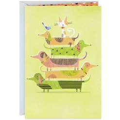 UNICEF Pet Pyramid Birthday Card for Friend
