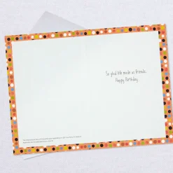 UNICEF Pet Pyramid Birthday Card for Friend