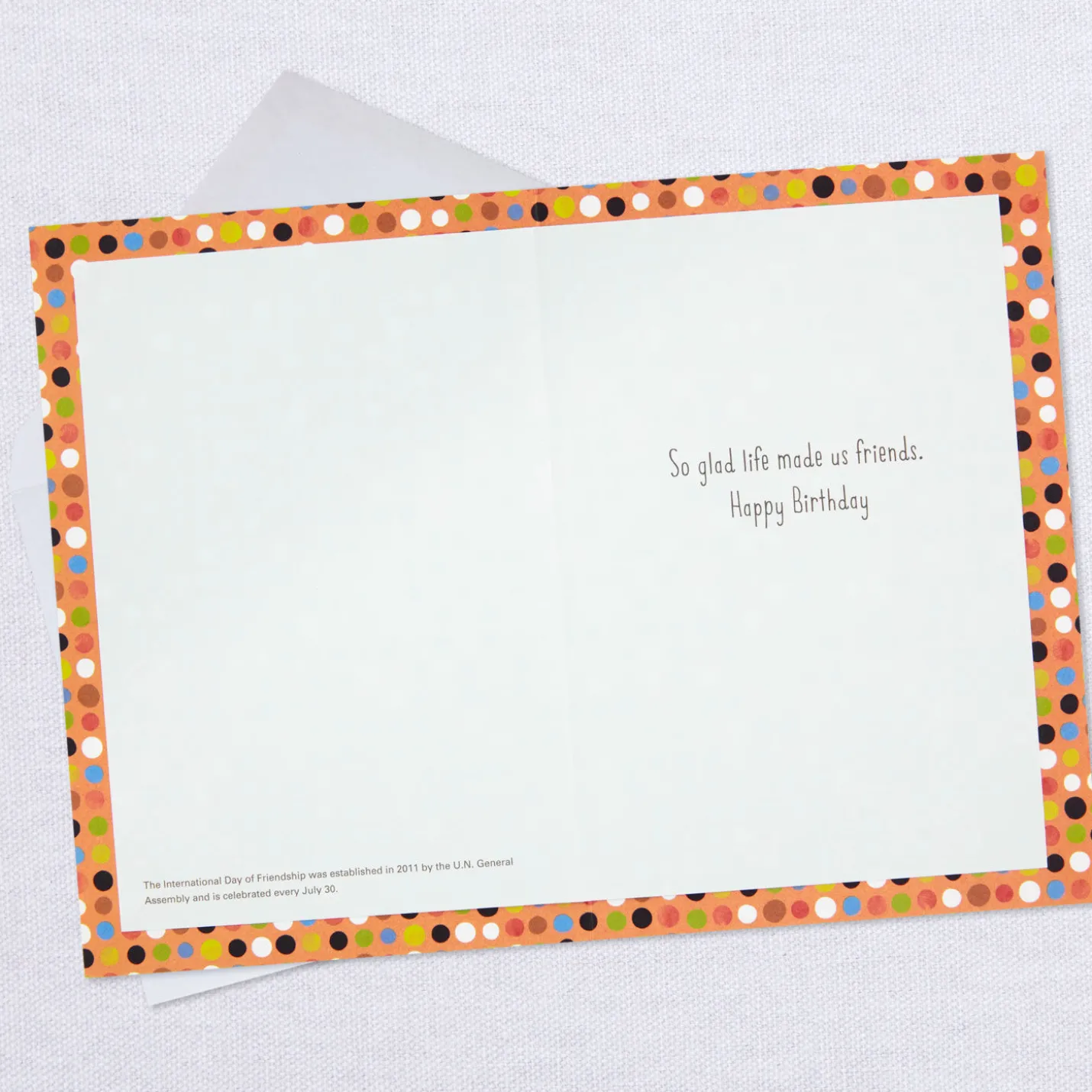 UNICEF Pet Pyramid Birthday Card for Friend