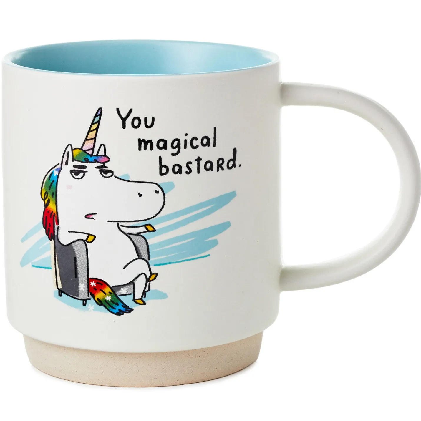 Unicorn You Magical Bastard Funny Mug, 16 oz.
