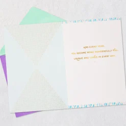 Unique and Loved In Every Way Birthday Card for Her