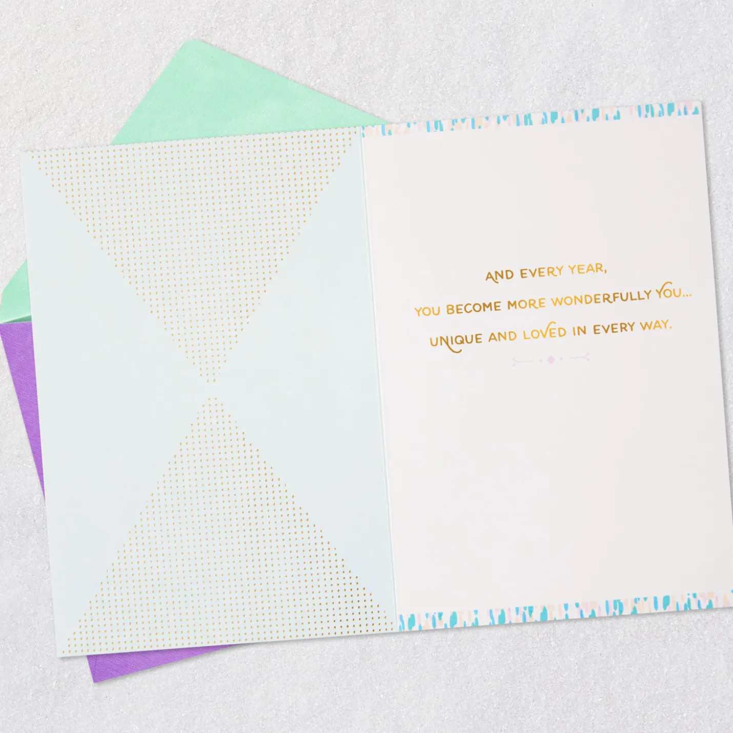 Unique and Loved In Every Way Birthday Card for Her