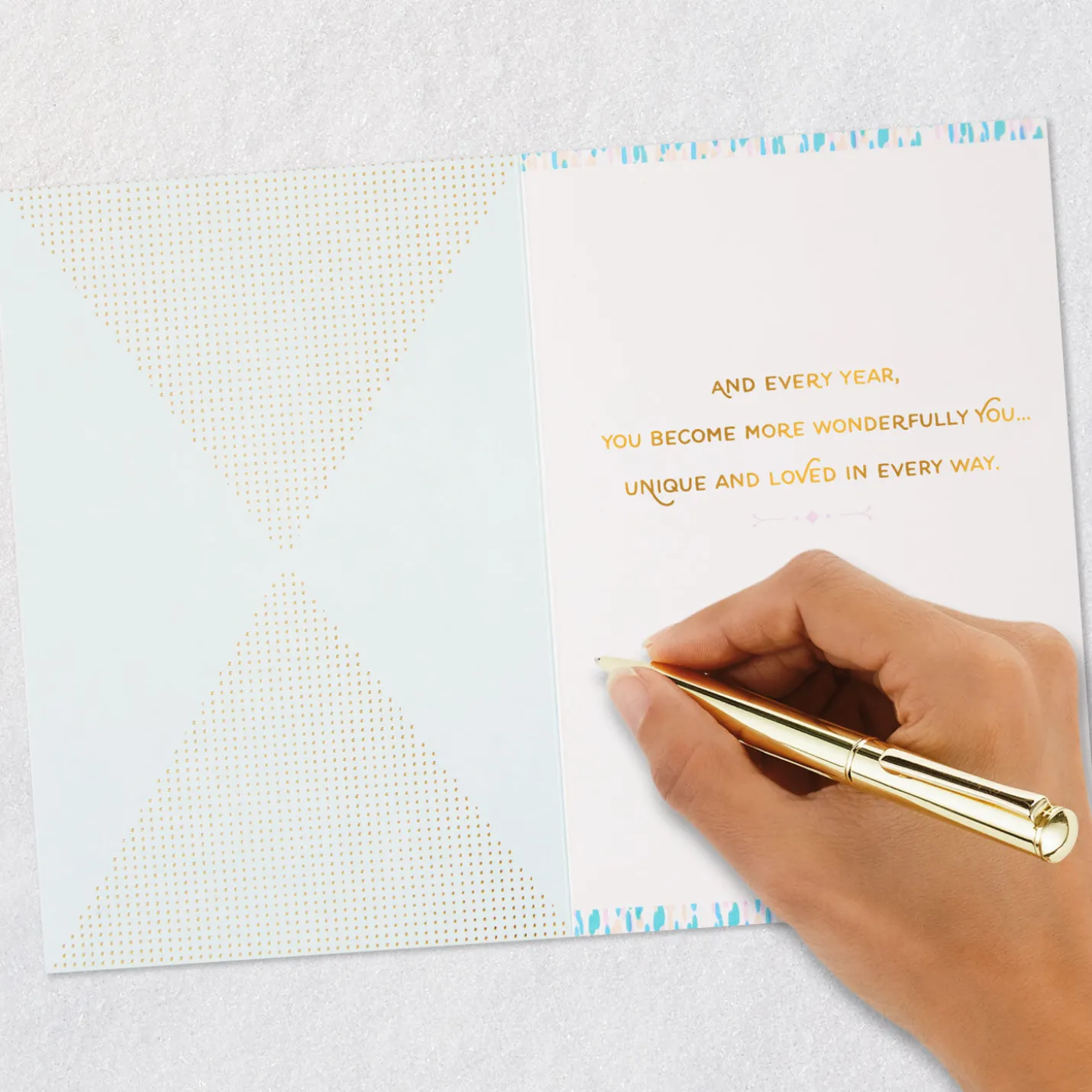 Unique and Loved In Every Way Birthday Card for Her