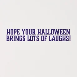 Vampire Comedian Funny Halloween Card With Sound
