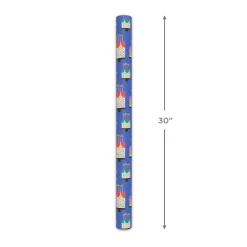 Vanilla-Scented Birthday Cakes Wrapping Paper Roll, 15 sq. ft.
