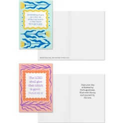 Vibrant Florals Assorted Religious Thinking of You Cards, Box of 12