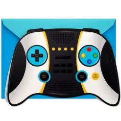 Video Game Controller Birthday Card With Sound