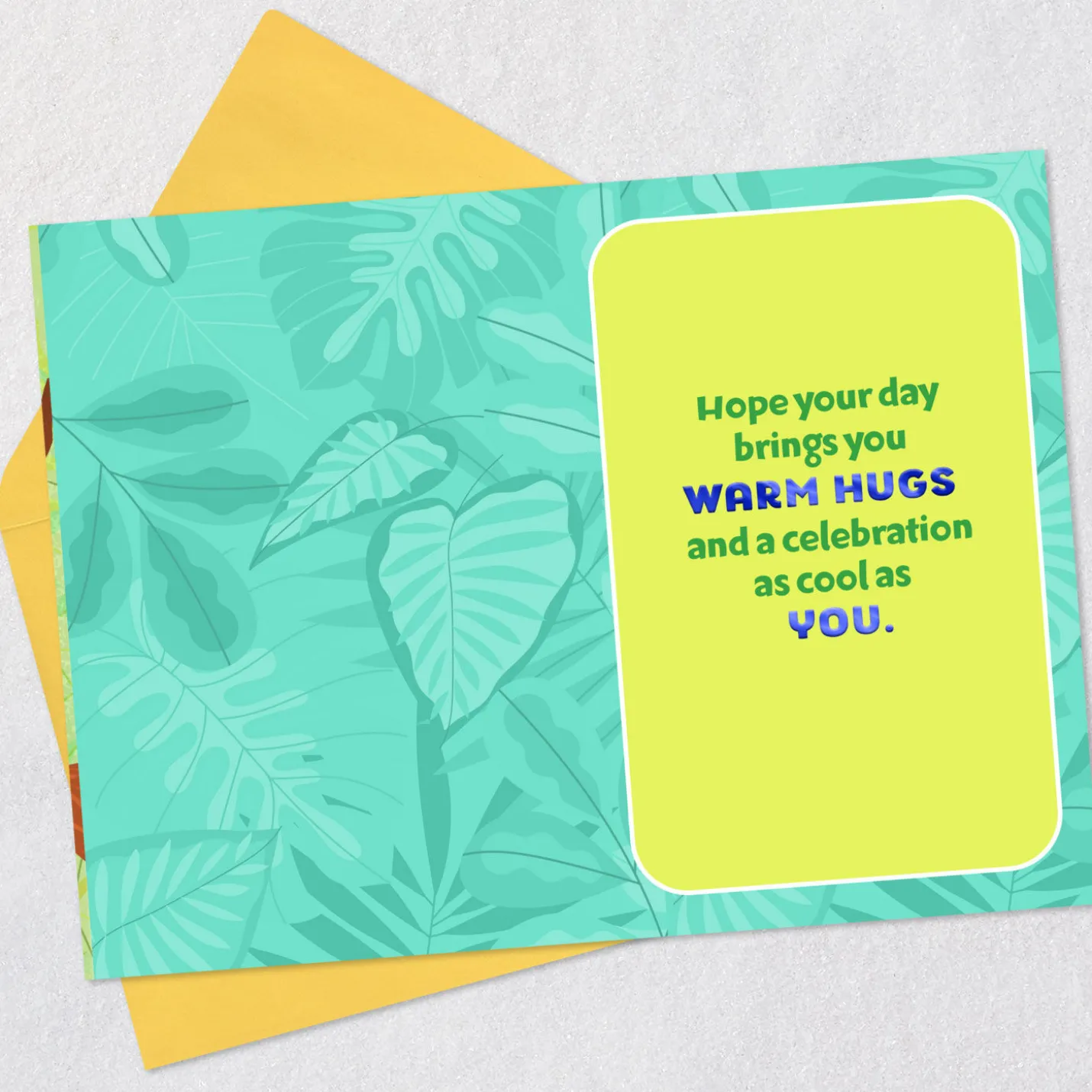 Warm Hugs Koala Birthday Card for Kid