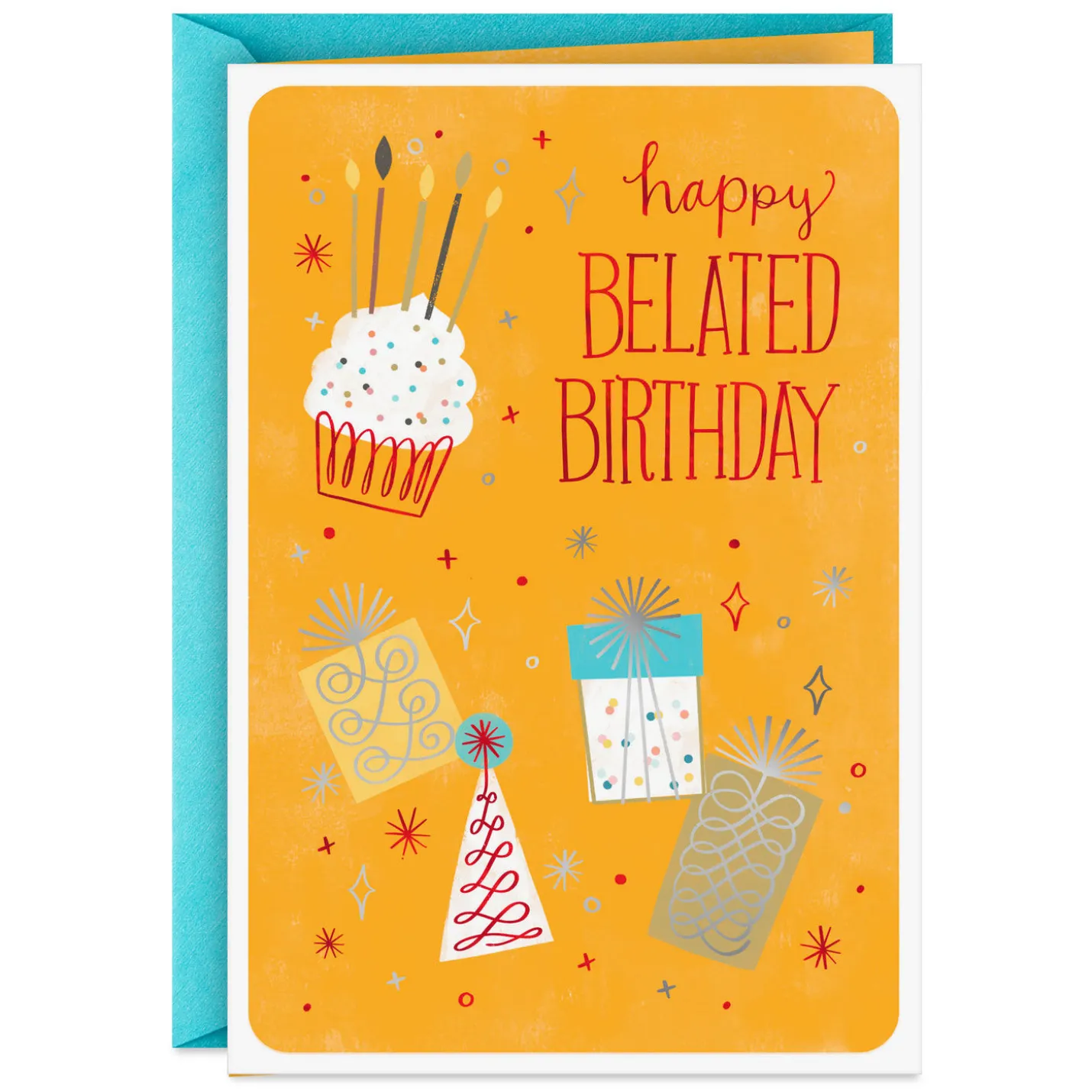Warmest Wishes Belated Birthday Card