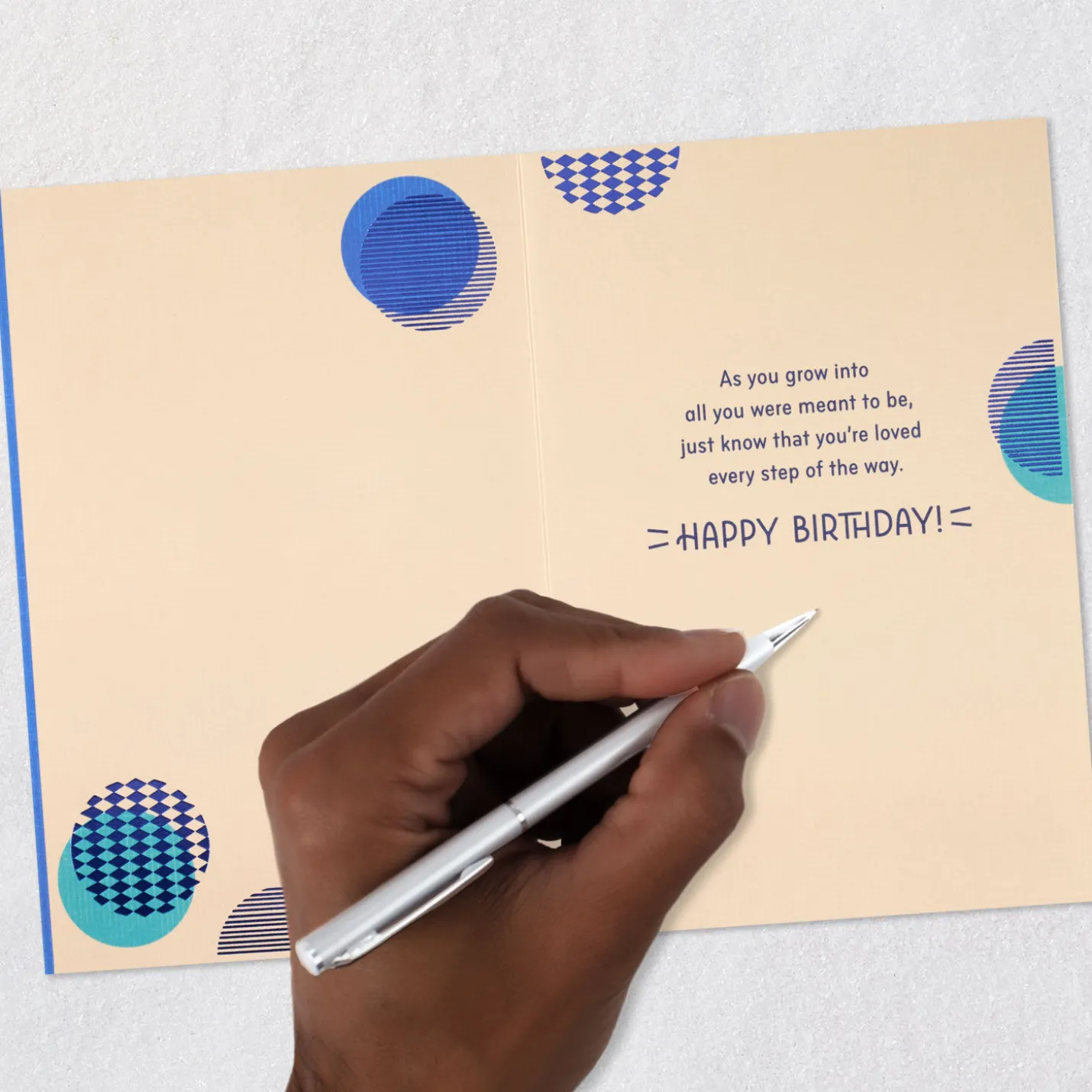 Watching You Grow Is a Gift Birthday Card for Grandson