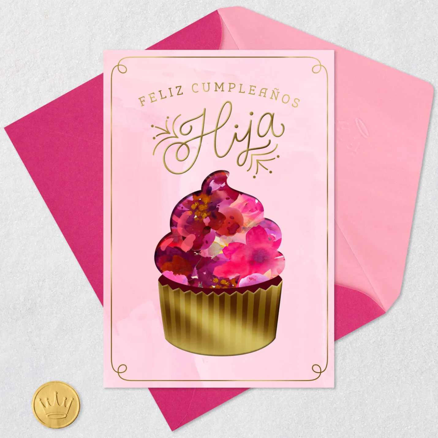 Watching You Grow Spanish-Language Birthday Card for Daughter