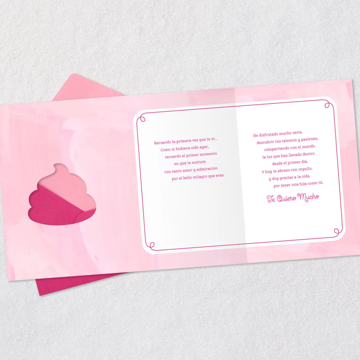 Watching You Grow Spanish-Language Birthday Card for Daughter