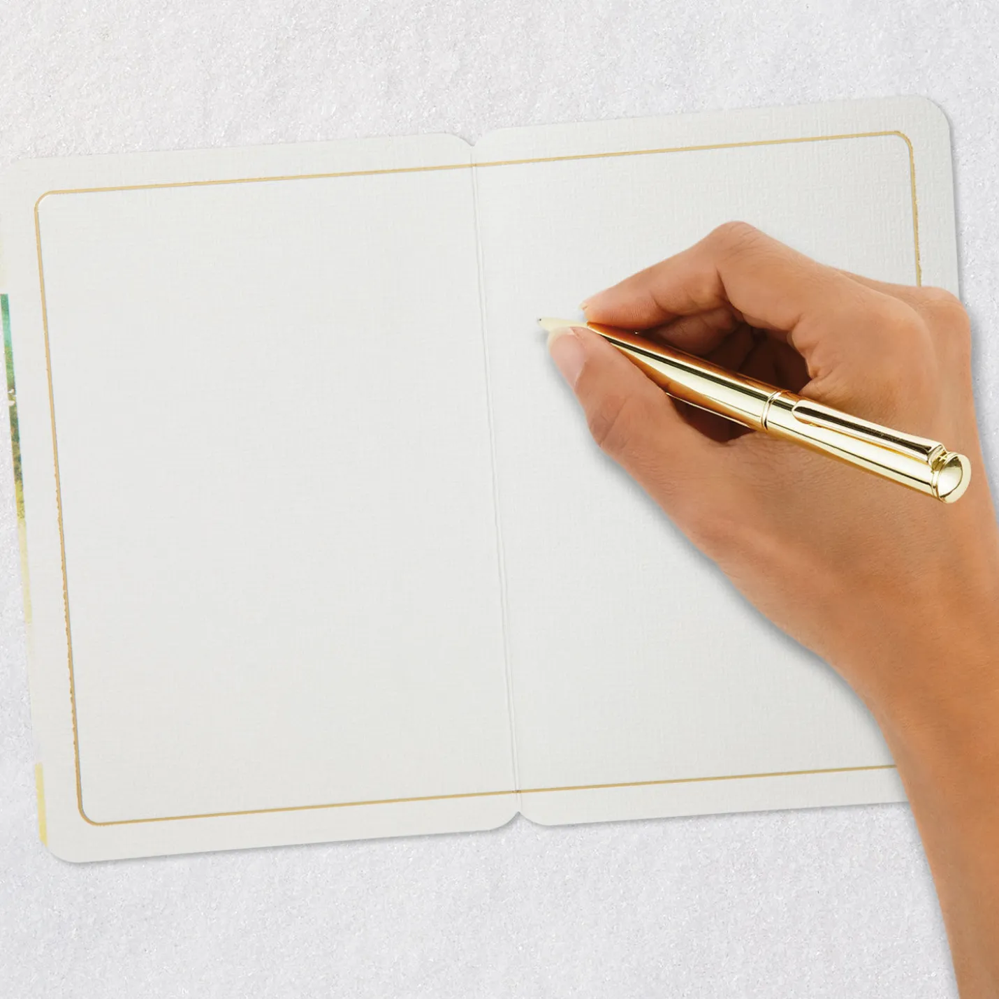 Watercolor Landscape Blank Card