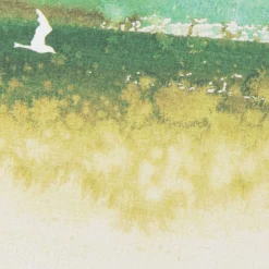 Watercolor Landscape Blank Card