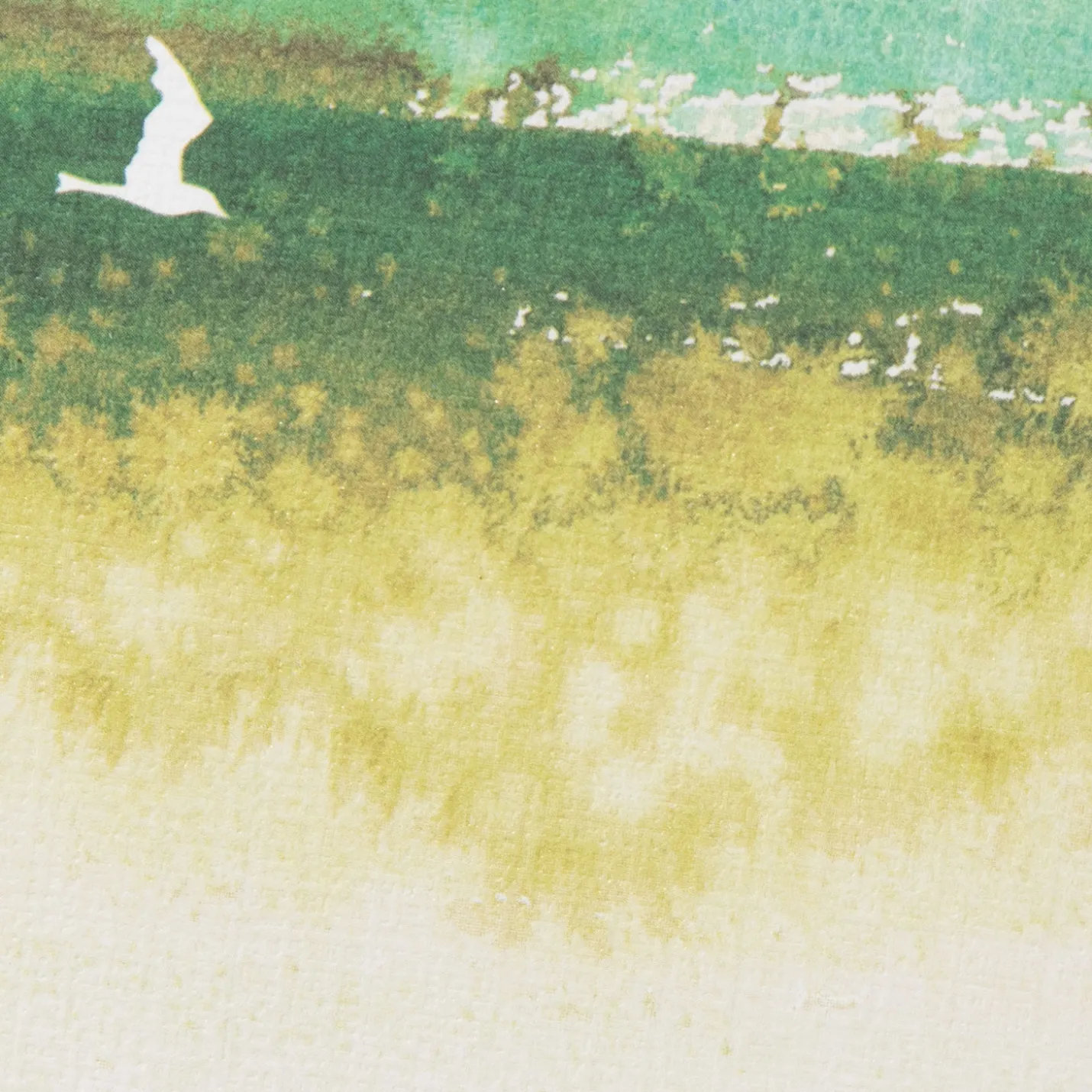 Watercolor Landscape Blank Card