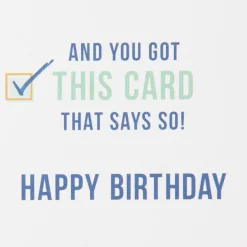 Ways to Know You're Turning 60 Birthday Card