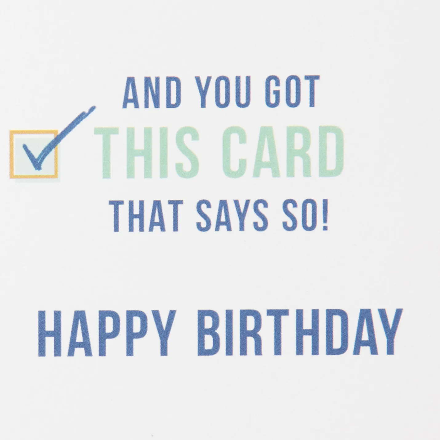 Ways to Know You're Turning 60 Birthday Card