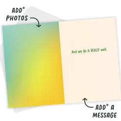 We Do Fun Photo Collage Custom Card