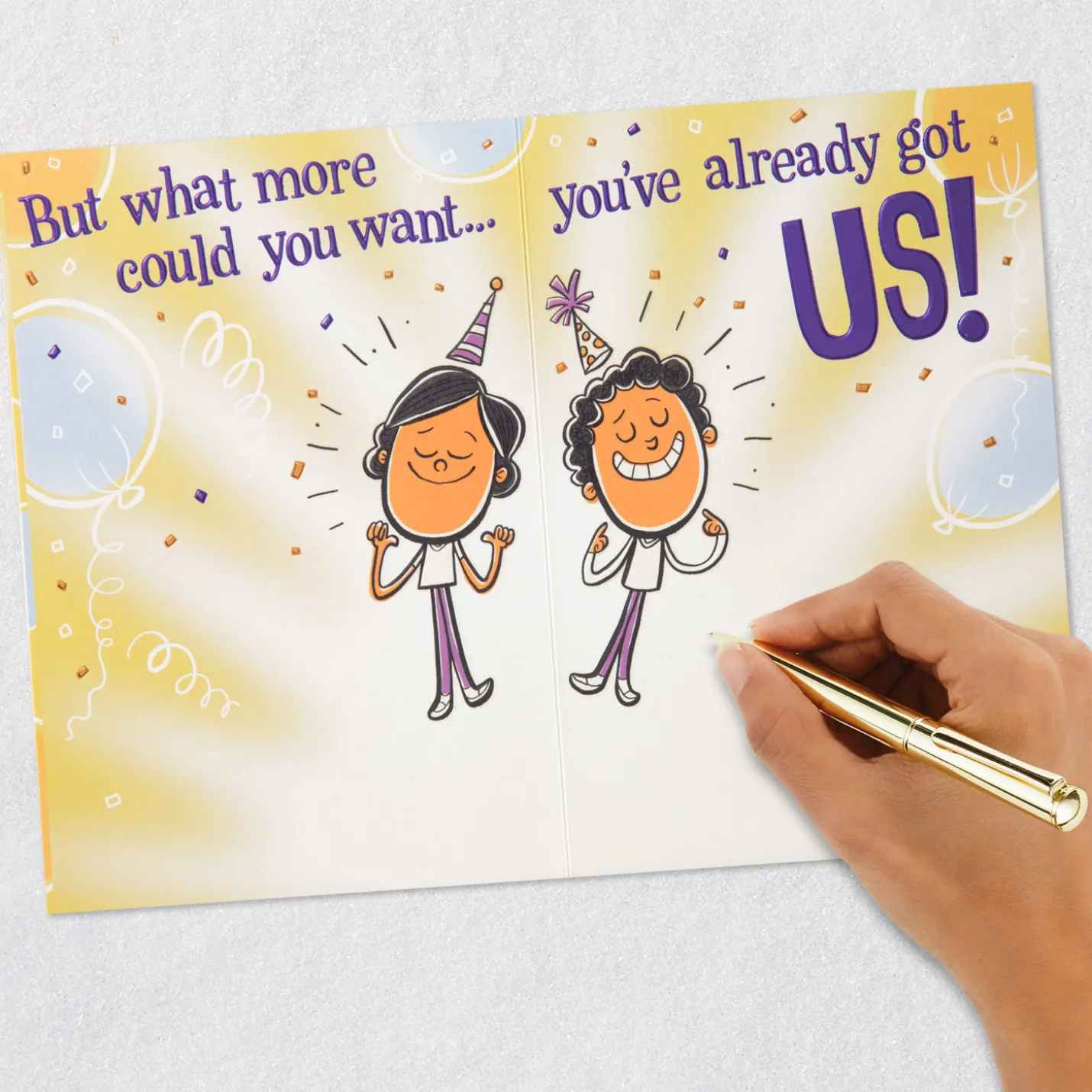 We Wanted to Get You Something Exciting Funny Birthday Card From Us