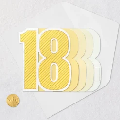 Welcome to Amazing 3D Pop-Up 18th Birthday Card