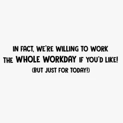 We'll Go the Extra Mile Funny Boss's Day Card