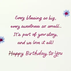 We Love Every Part of Your Story Birthday Card for Daughter