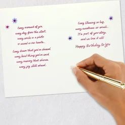 We Love Every Part of Your Story Birthday Card for Daughter