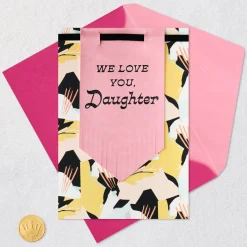 We Love You Forever Birthday Card for Daughter From Both