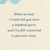 We're Soul-Friends Friendship Card