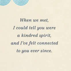 We're Soul-Friends Friendship Card