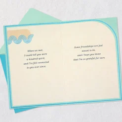 We're Soul-Friends Friendship Card