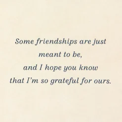 We're Soul-Friends Friendship Card