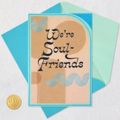 We're Soul-Friends Friendship Card
