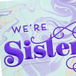 We're Closer With Every Year Birthday Card for Sister From Sister