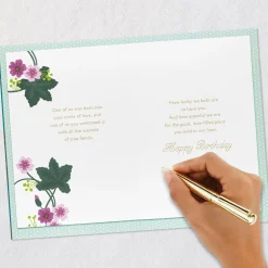 We're Lucky to Have You Birthday Card for Mom From Both