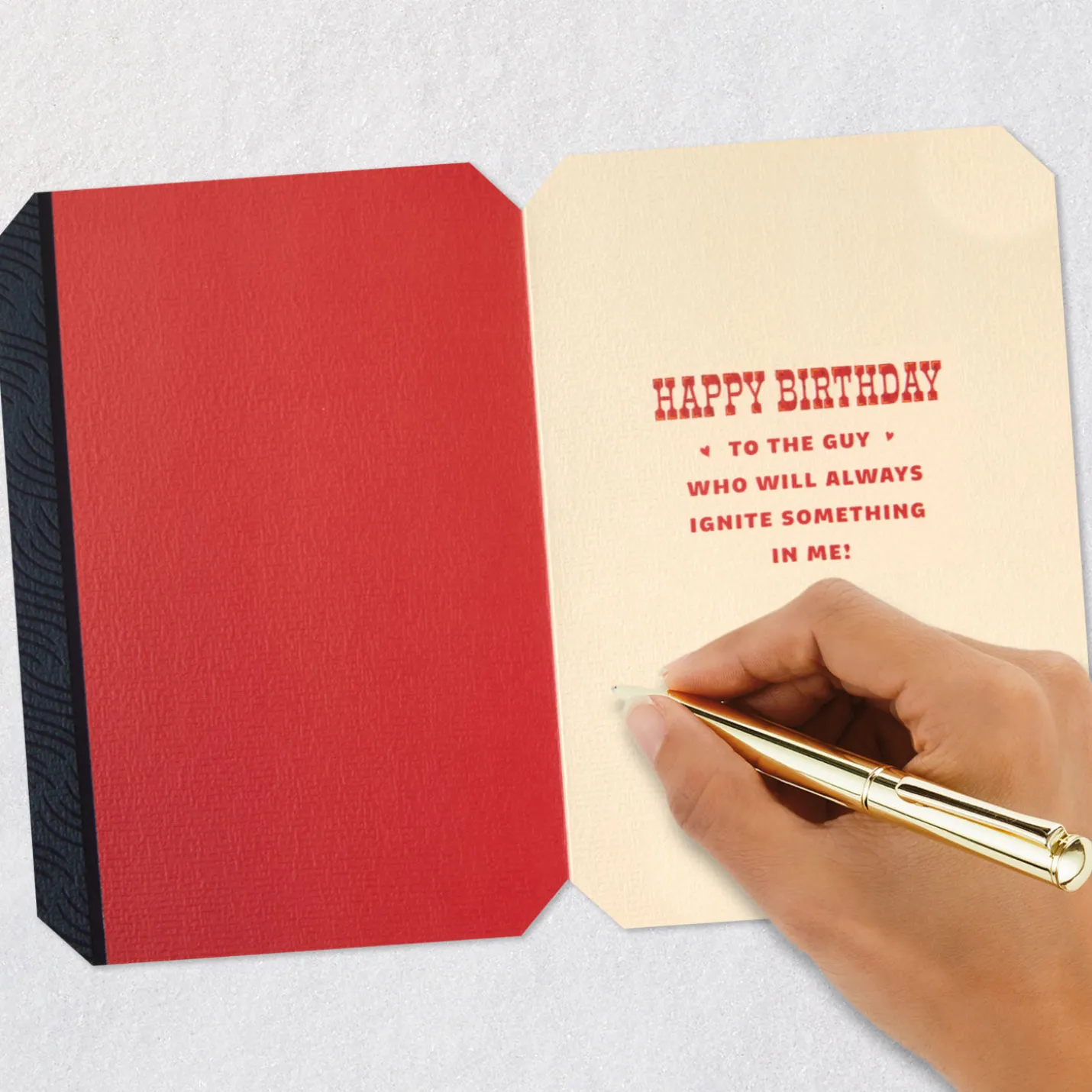We Still Got Fire Romantic Birthday Card for Him
