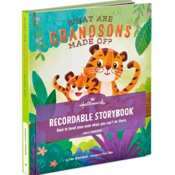 What Are Grandsons Made Of? Recordable Storybook